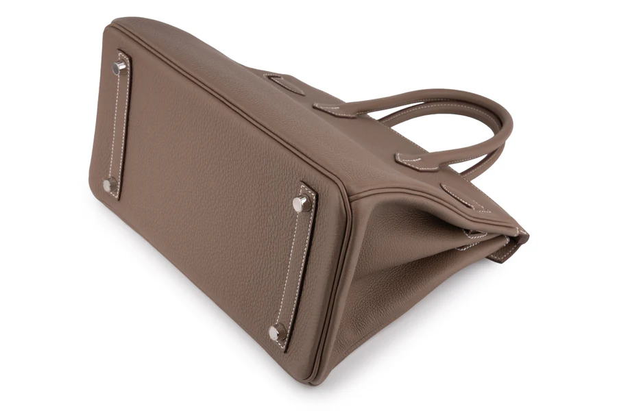 Birkin 30 Togo Etoupe PHW - Image 10