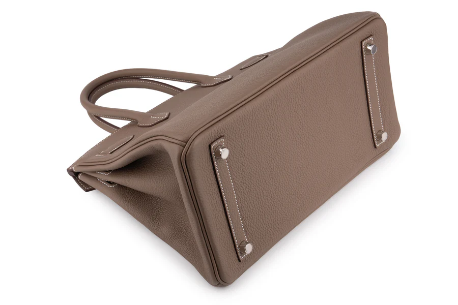 Birkin 30 Togo Etoupe PHW - Image 11