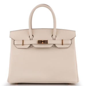 Hermès Birkin 30 Epsom Craie RGHW