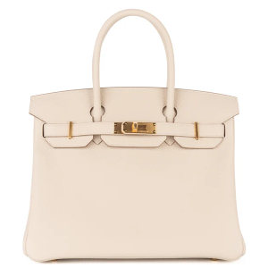 Hermès Birkin 30 Togo Craie GHW