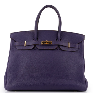 Hermès Birkin 35 Togo Iris GHW