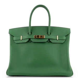Hermès Birkin 35 Epsom Vert Bengale GHW