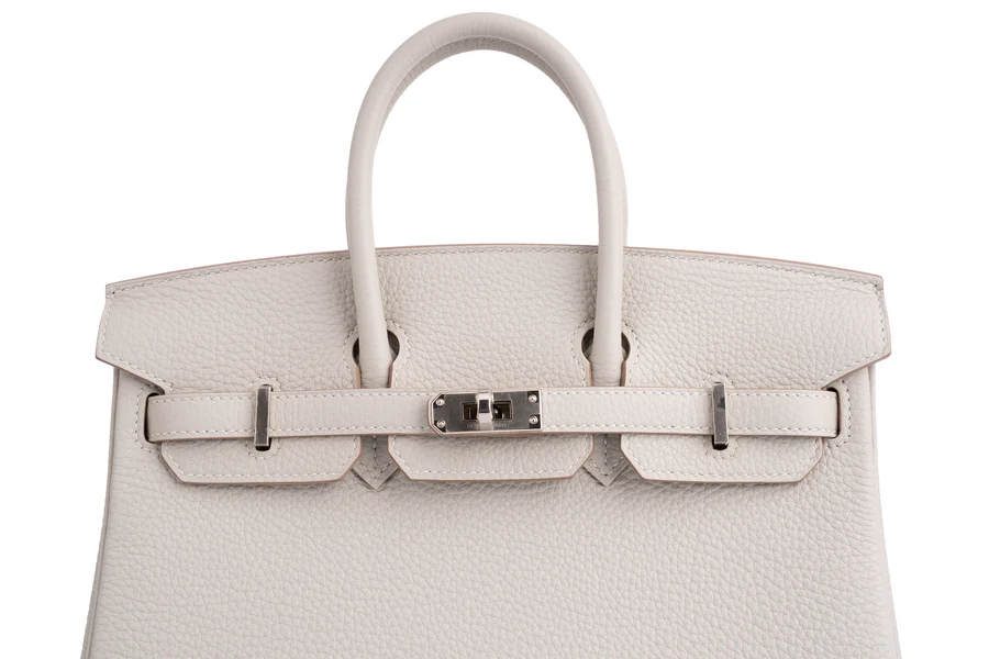 Hermès Birkin 25 Togo Gris Perle PHW - Image 7