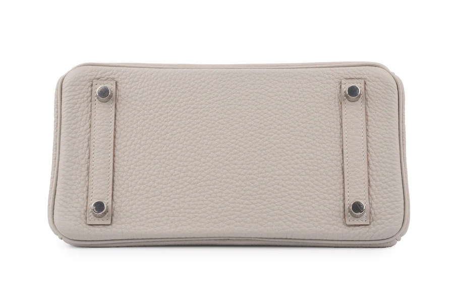 Hermès Birkin 25 Togo Gris Perle PHW - Image 9