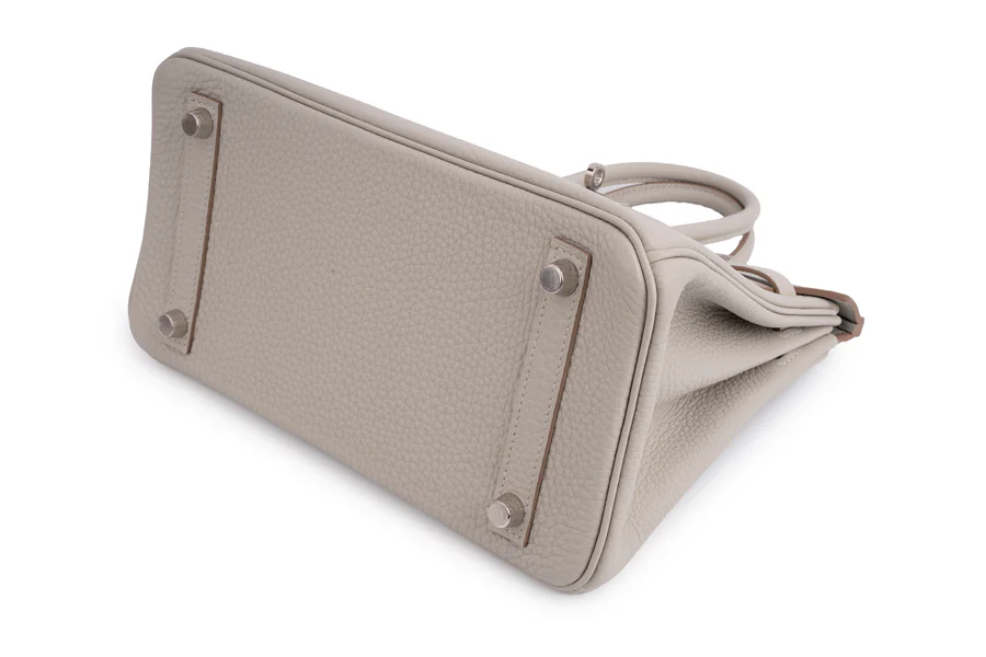 Hermès Birkin 25 Togo Gris Perle PHW - Image 11