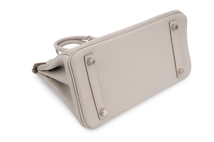 Hermès Birkin 25 Togo Gris Perle PHW - Image 12