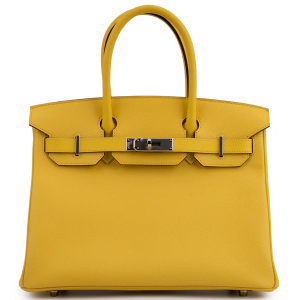 Hermès Birkin 30 Epsom Jaune Citron PHW