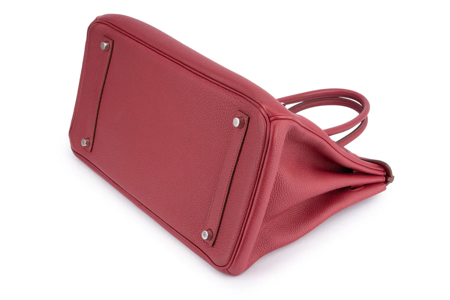 Hermès Birkin 35 Togo Rubis PHW - Image 11