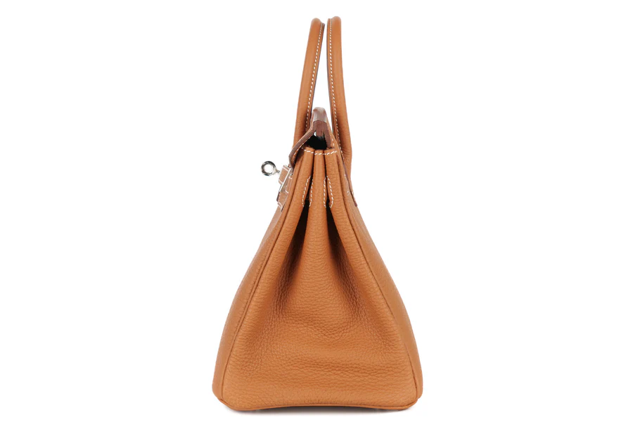 Hermès Birkin 25 Togo Gold PHW - Image 4