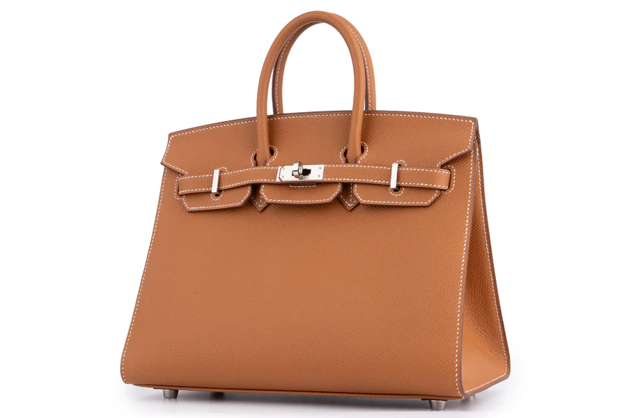 Hermès Birkin 25 Sellier Epsom Gold PHW - Image 3