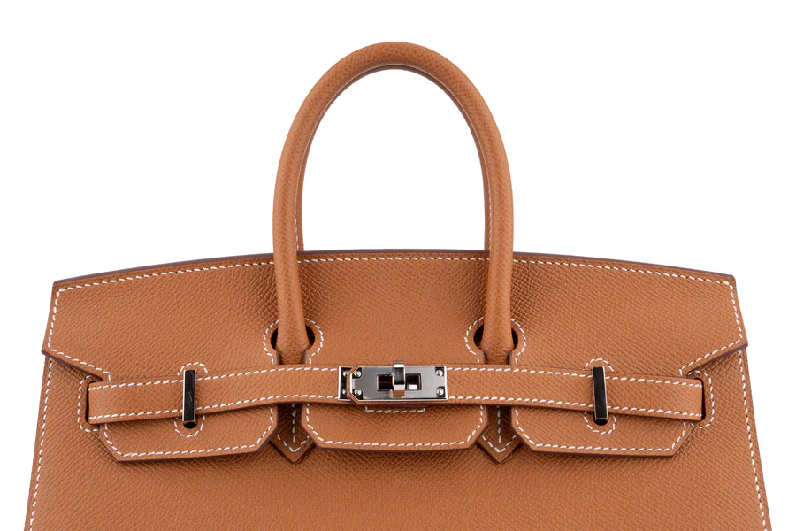 Hermès Birkin 25 Sellier Epsom Gold PHW - Image 7
