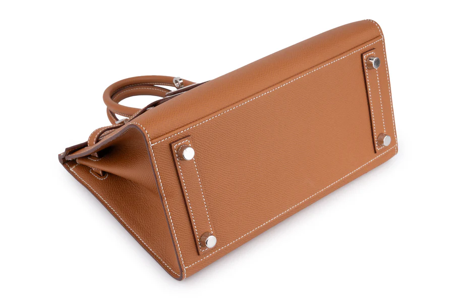 Hermès Birkin 25 Sellier Epsom Gold PHW - Image 9