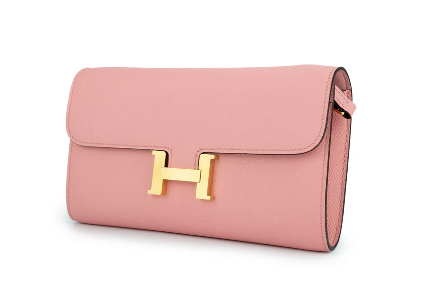 Hermès Constance To-Go Epsom Bubblegum GHW - Image 2