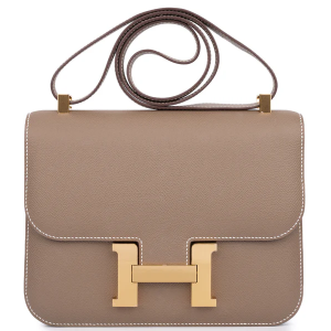 Hermès Constance 24 Epsom Etoupe GHW