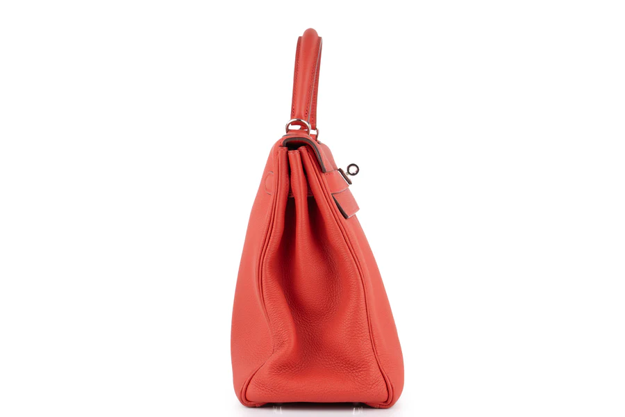 Hermès Kelly 32 Togo Geranium PHW - Image 5