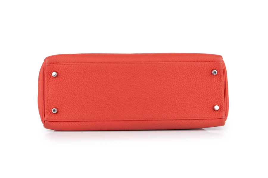 Hermès Kelly 32 Togo Geranium PHW - Image 6