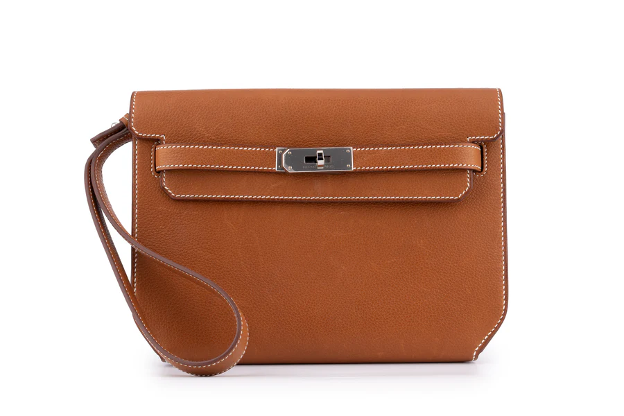 Hermès Kelly 25 Depeches Barenia Gold PHW