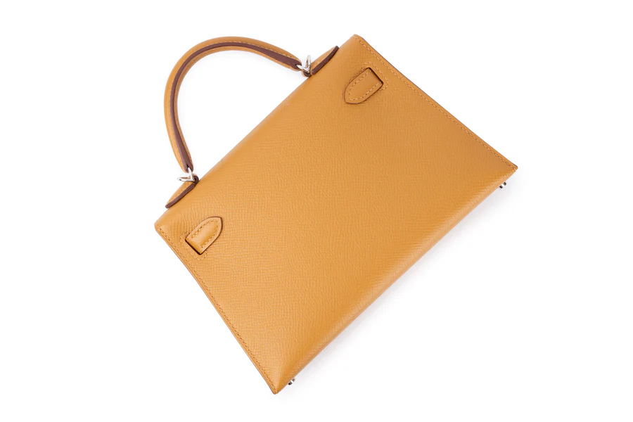 Hermès Mini Kelly Epsom Sesame PHW - Image 10