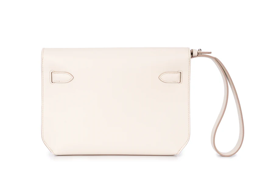 Hermès Kelly 25 Sellier Depeches Evercolor Beton PHW - Image 3