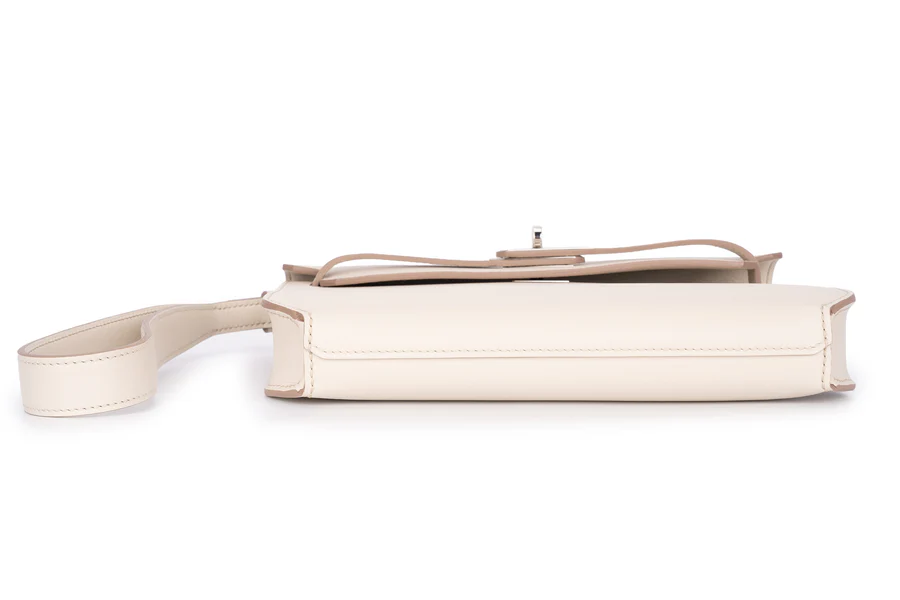 Hermès Kelly 25 Sellier Depeches Evercolor Beton PHW - Image 8