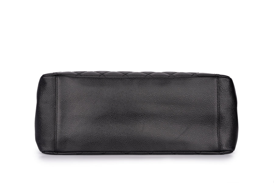 Chanel Grand Shopping Tote Bag Caviar Black GHW - Image 6