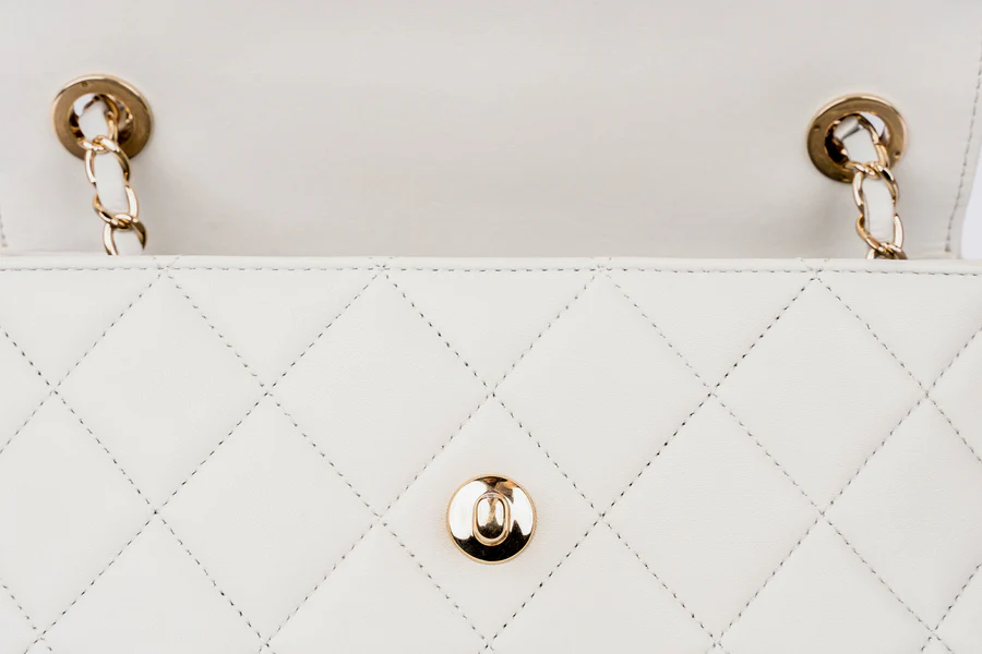 Chanel Trendy Top Handle Pale Grey/Blue GHW - Image 9