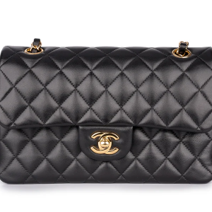 Chanel Mini Flapbag Lambskin Black GHW