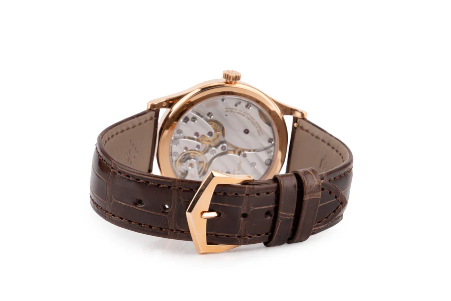 Patek Philippe Calatrava Ref - 6119R-001 Rose Gold Silver Dial 39mm - Image 3