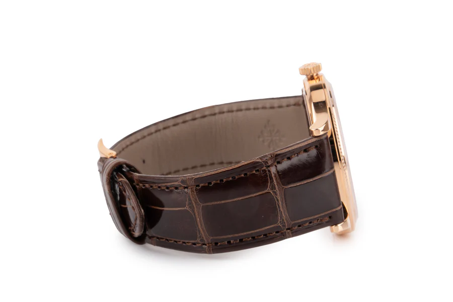 Patek Philippe Calatrava Ref - 6119R-001 Rose Gold Silver Dial 39mm - Image 4