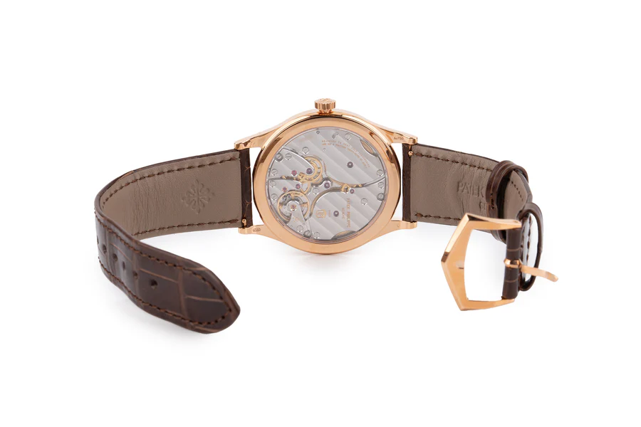 Patek Philippe Calatrava Ref - 6119R-001 Rose Gold Silver Dial 39mm - Image 5