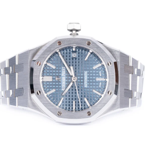 Audemars Piguet Royal Oak Ref 1545OST.00.1256ST.03 Steel 37mm Blue Dial